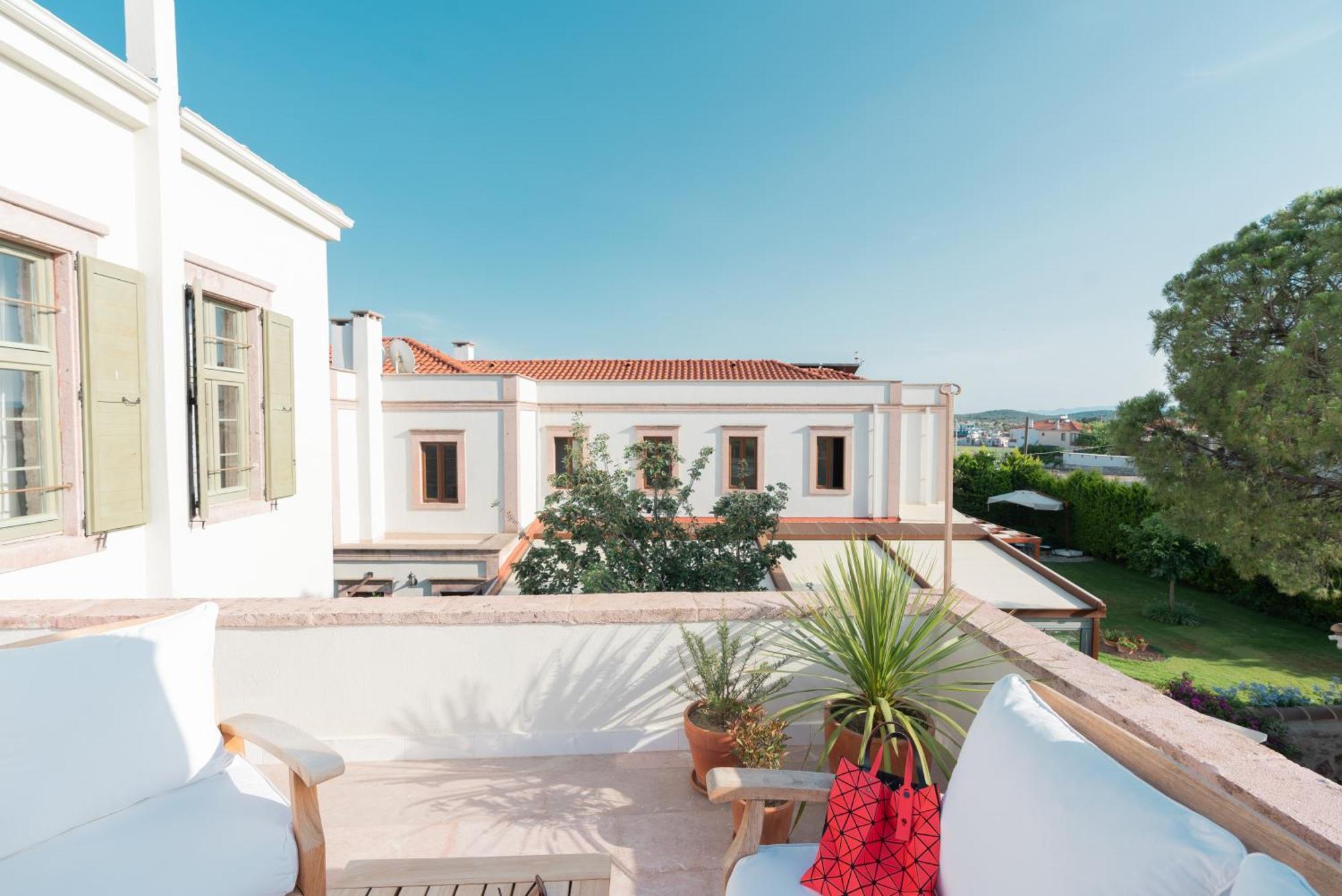 Elia Hotel Cunda By Ortunc ไอวาลิค ภายนอก รูปภาพ